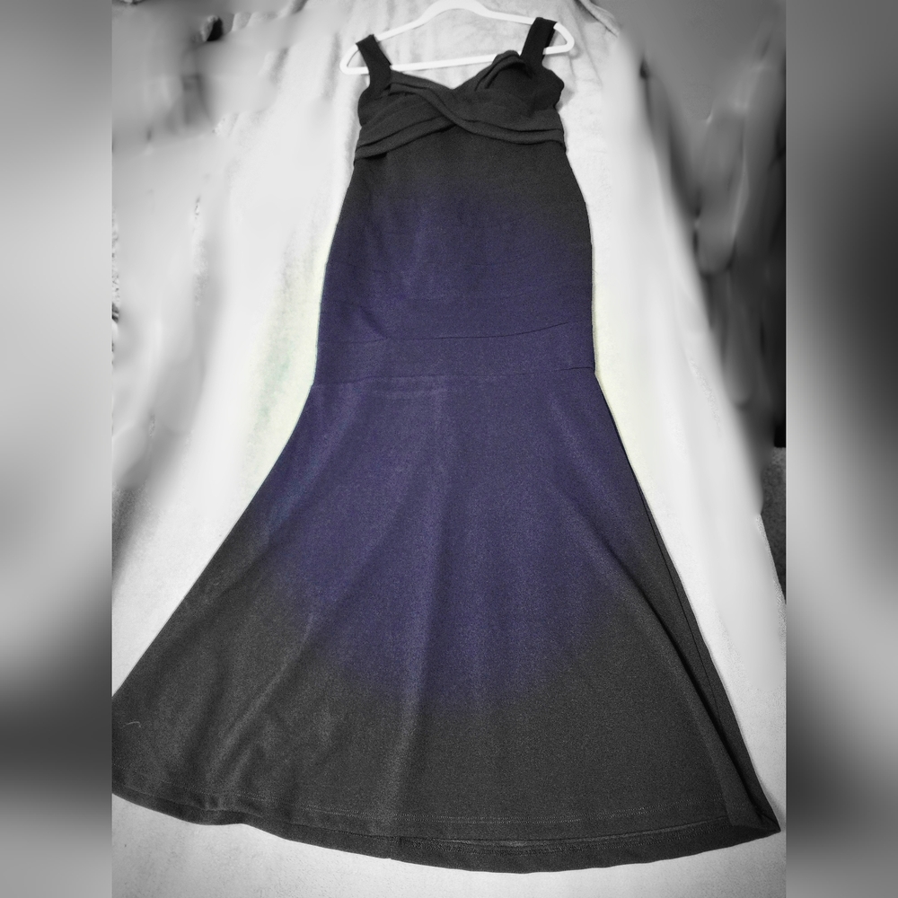 NWT Is For A Special Night Out, Prom Or Formal Dress is Navy Blue Mermaid Style